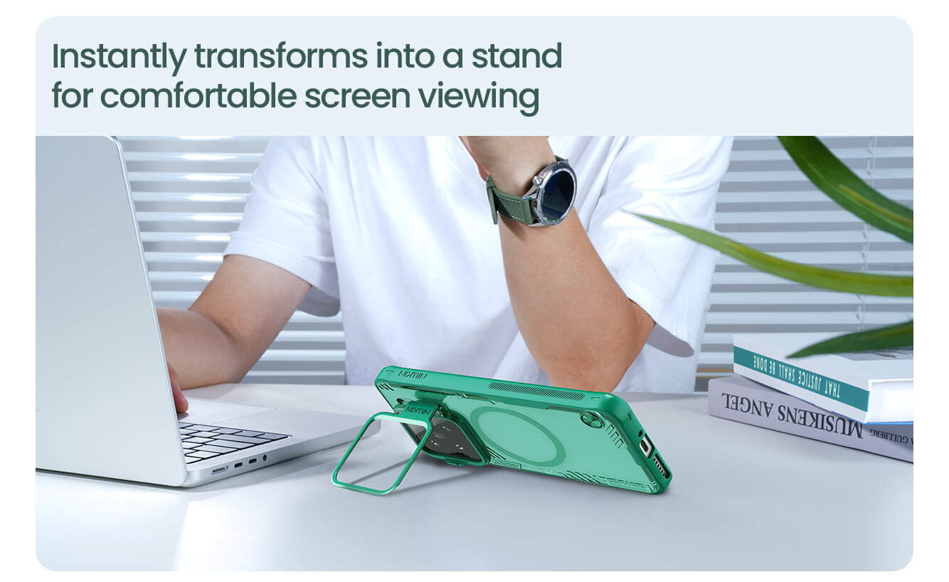 Чехол-крышка NILLKIN для Xiaomi 15 (серия Iceblade Prop Frame version Magnetic)